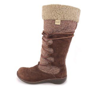 UGG Torrey Woven Tall Winter Boots 8